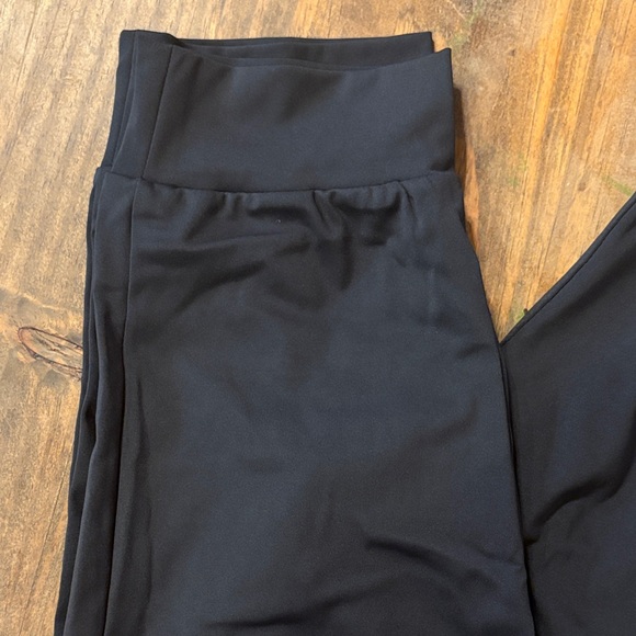 Women's Black Track Joggers with Elastic Waist - Picture 5 of 8